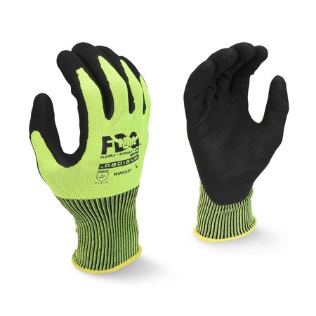 RADIANS Gloves FDG Coat High Visibility Work Glove - M PR RWG31M
